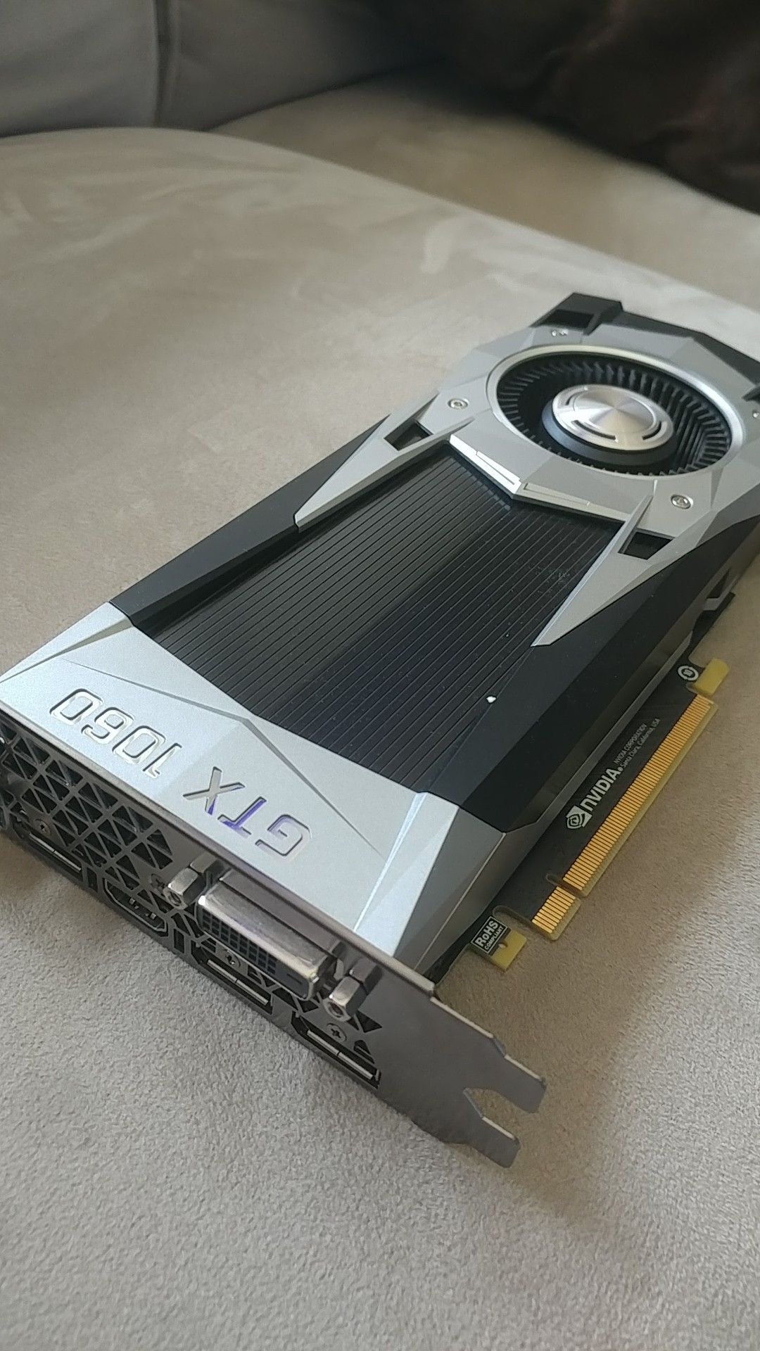 NVIDIA GeForce GTX 1060 6gb FE Founders Edition Graphics Card