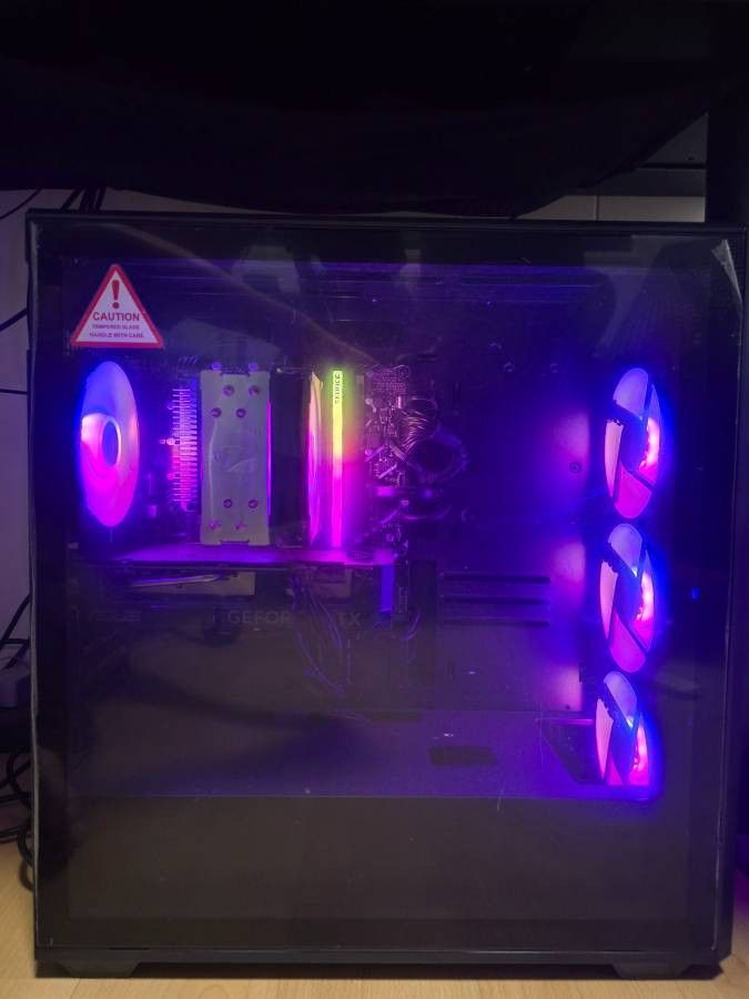 Gaming Computer RTX 4060 Intel Core i5-14400F 16gb DDR5 ram