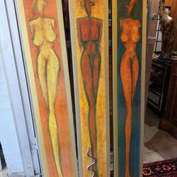 Beautiful Franz Ruzicka Art 54 By 9.25 1/2 Thick 