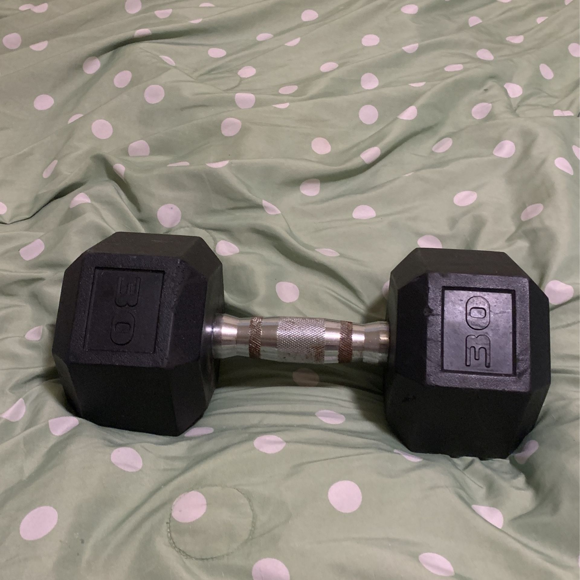30 Pound Dumbbell
