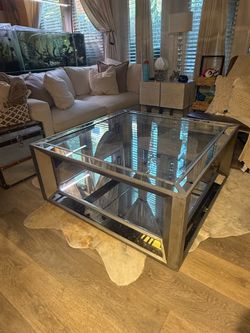 Z Gallerie Pascual Coffee Table