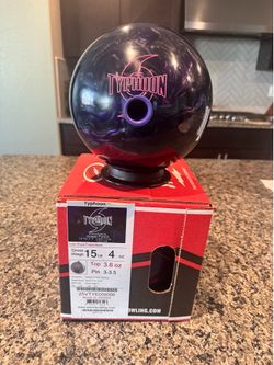 Storm Typhoon Bowling Ball 15lb