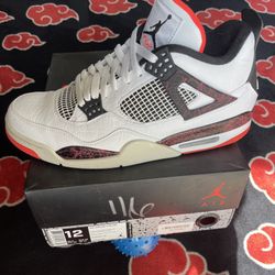 Air Jordan 4 Crimson White 12