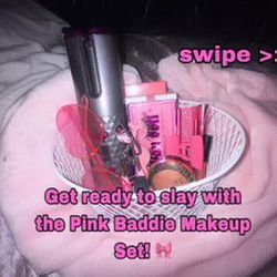 Pink makeup set 💗