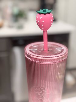 Starbucks pink tumbler