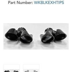 Dodge challenger exhaust tips *New*