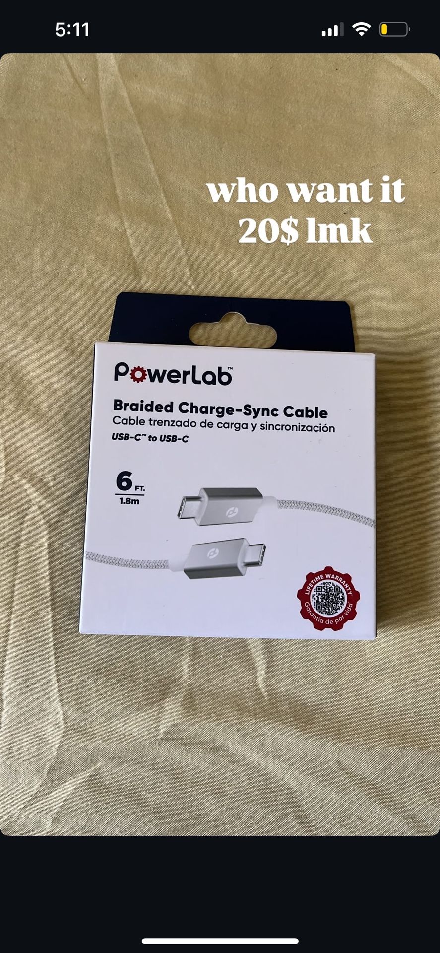 USBC Cord
