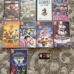 Nintendo Switch Games 10 Each