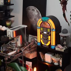 Arkrocket Tabletop Jukebox Cd Player Bluetooth