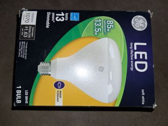 G.E led flood light 85 watt.
