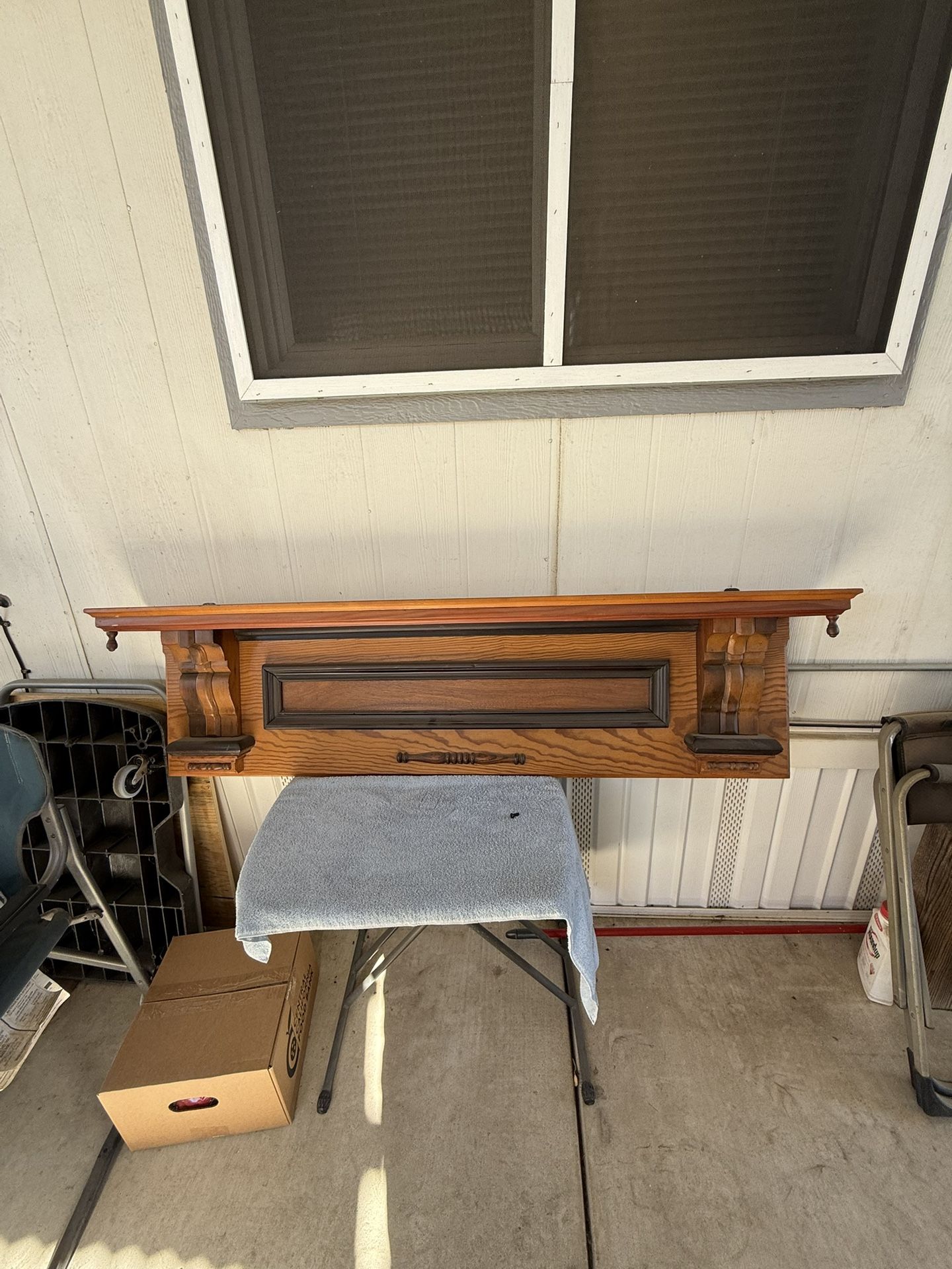 Wooden Mantle