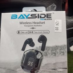 Bay Side Wireless Clear Earbuds 