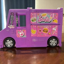 Barbie doll food truck