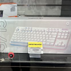 G715 Logitech Wireless Gaming Keyboard - White (GX Brown Tactile)