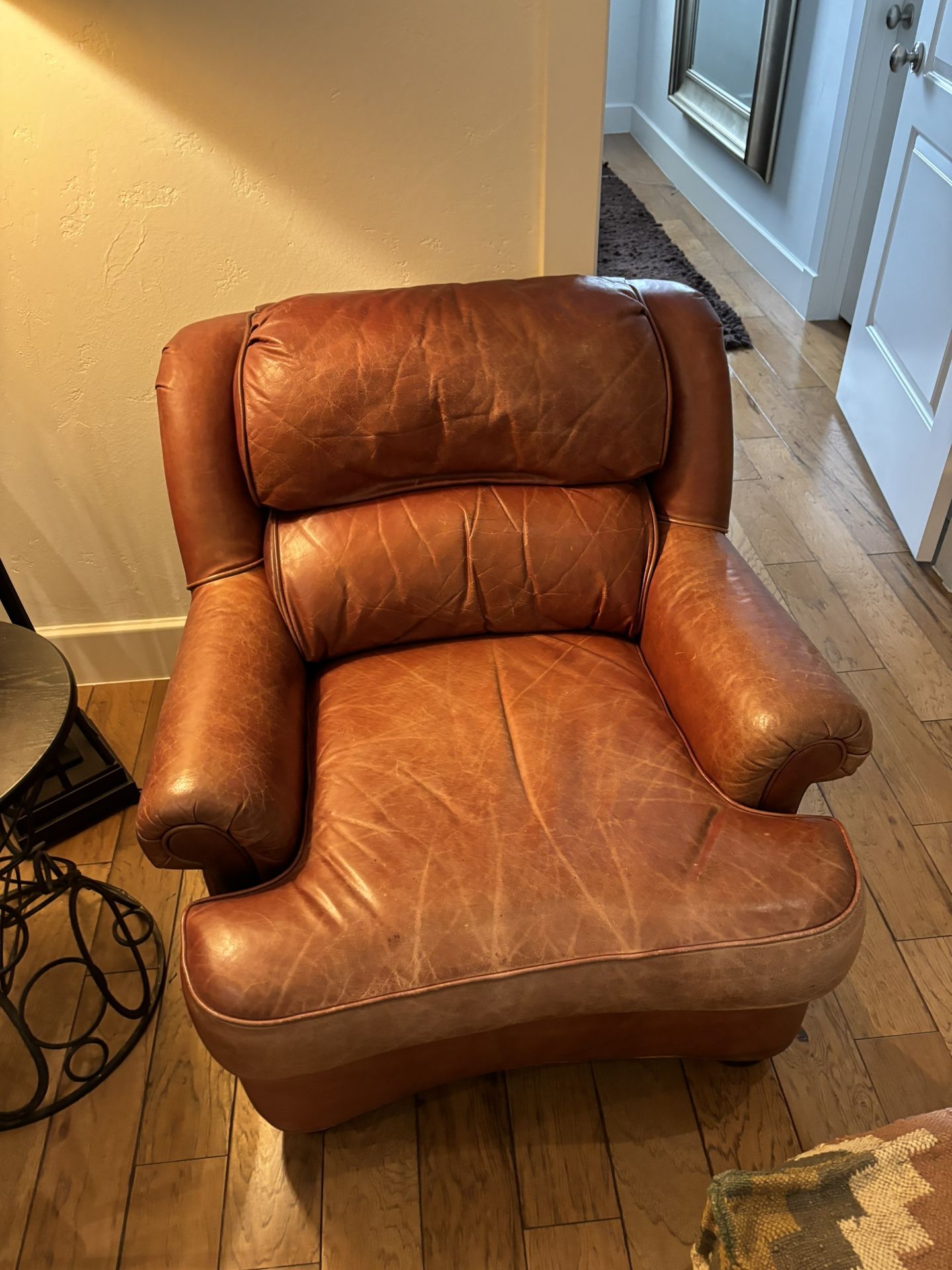 Leather Arm Chair 