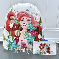 The Little Mermaid Ariel Backpack Set 