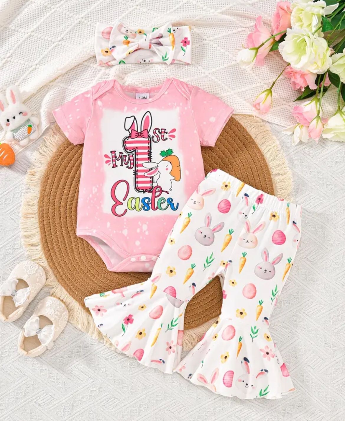 2 Piece My 1st Easter Girl Outfit 12-18 Months