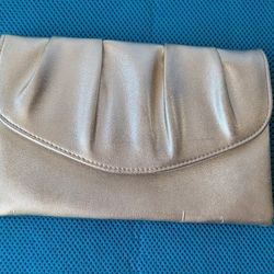 Golden, Sparkling, 9 x 6", Clutch, Bag, Evening Purse, Wallet, Party, Accessory, Fashion, Outfit, Vintage