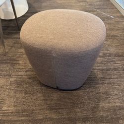 Small Gray Ottoman