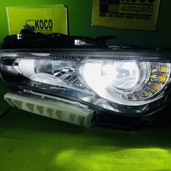 2014 - 2017 INFINITI Q50 LED HEADLIGHT LEFT DRIVER SIDE OEM TESTED