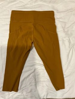 Lululemon Leggings Size 12 - Gold / Mustard Yellow