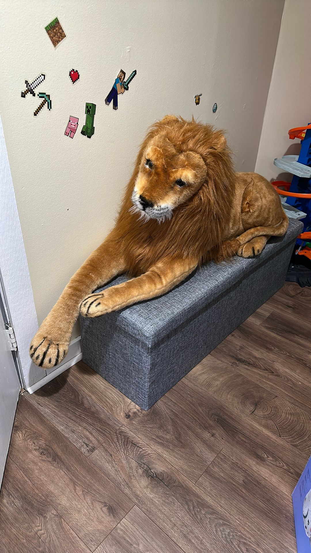 Large Stuffed Lion