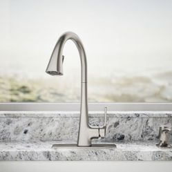 KITCHEN FAUCET - KOHLER R22867-SD-VS Maxton Pull-Down Kitchen Faucet with Soap Dispenser/Lotion Dispenser