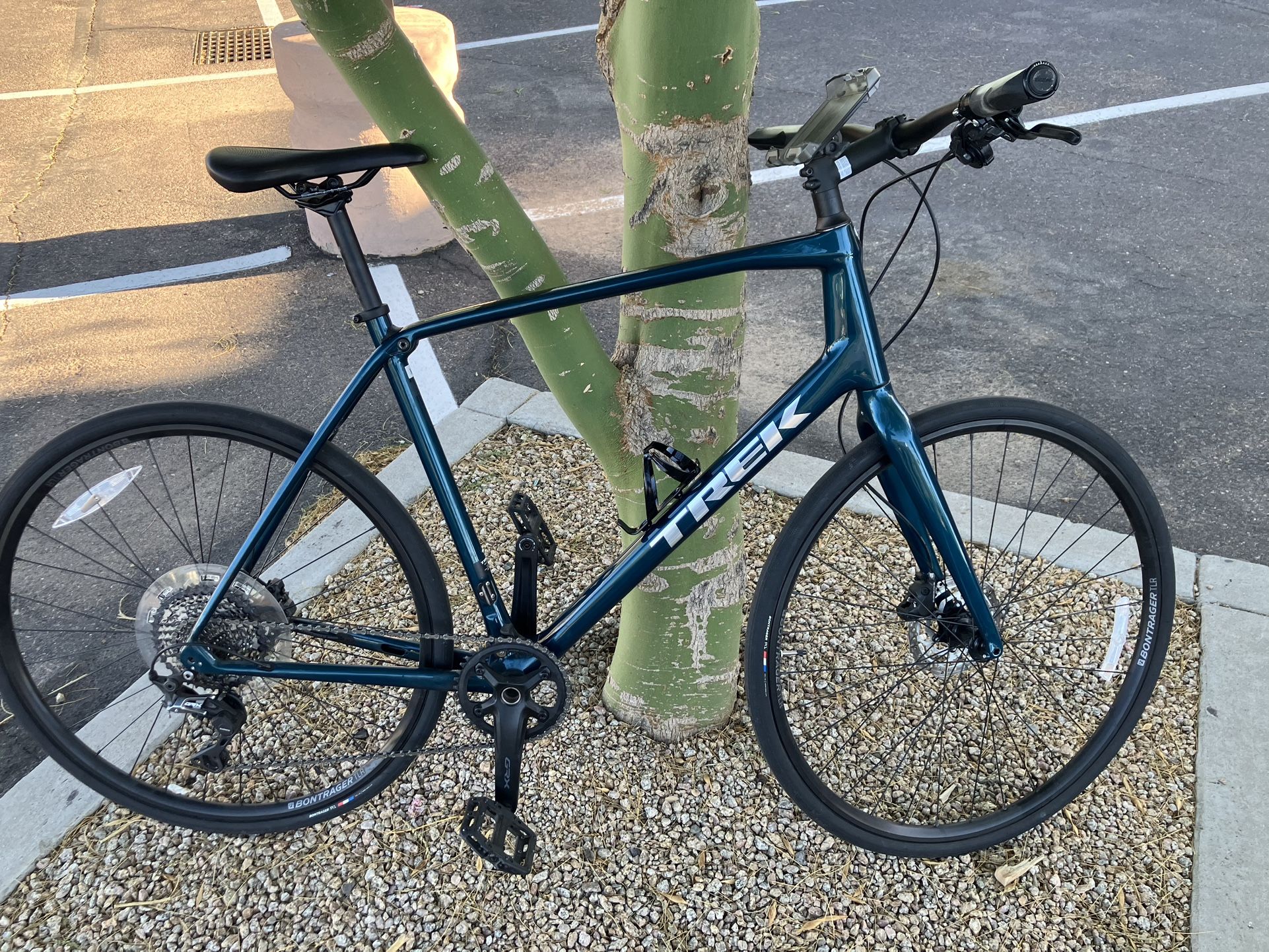 TREK FX4 SPORT XL-CHEAP-carbon Fiber