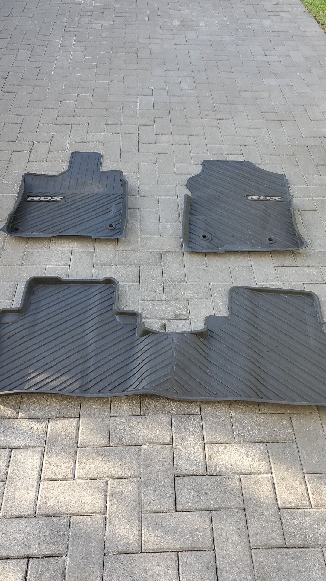 Acura RDX Rubber Floor Mats (OEM)