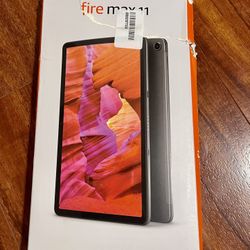 Amazon Fire Max 11 tablet (newest model) vivid 11” display, all-in-one for streaming, reading, and gaming, 14-hour battery life, optional stylus