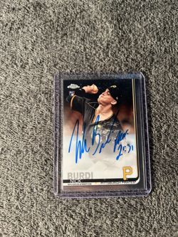 2019 Topps Chrome Nick Burdi Auto