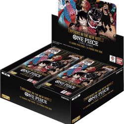BANDAI Emperors in The New World Booster OP-09 - One Piece Card Game - English (Ages 6+)