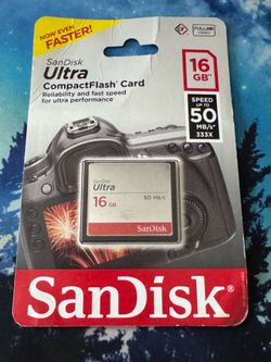 SanDisk Ultra CompactFlash 16GB