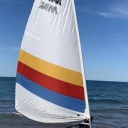 1989 Barnett Max 12ft Sail Boat for sell 