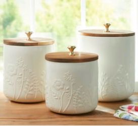 Set de botes  wild flower princess house