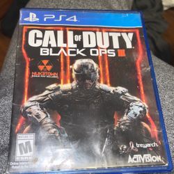 Black Ops PS4