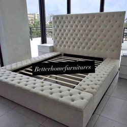 New Bedframe In Box 📦 Buy Now Pay Later $39 Down No Credit Needed 