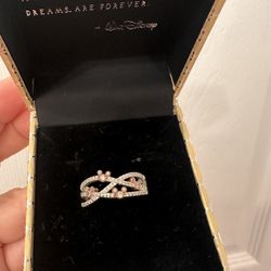 Mickey Mouse Crisscross Ring Size 9 By Rebecca Hook