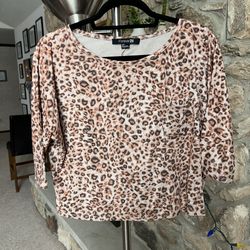 Forever 21 Leopard Women's Crop Top