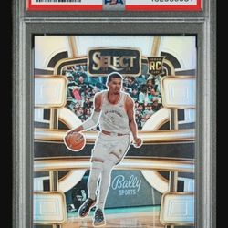 2023 Panini Select #87 Victor Wembanyama Silver Prizm PSA 10