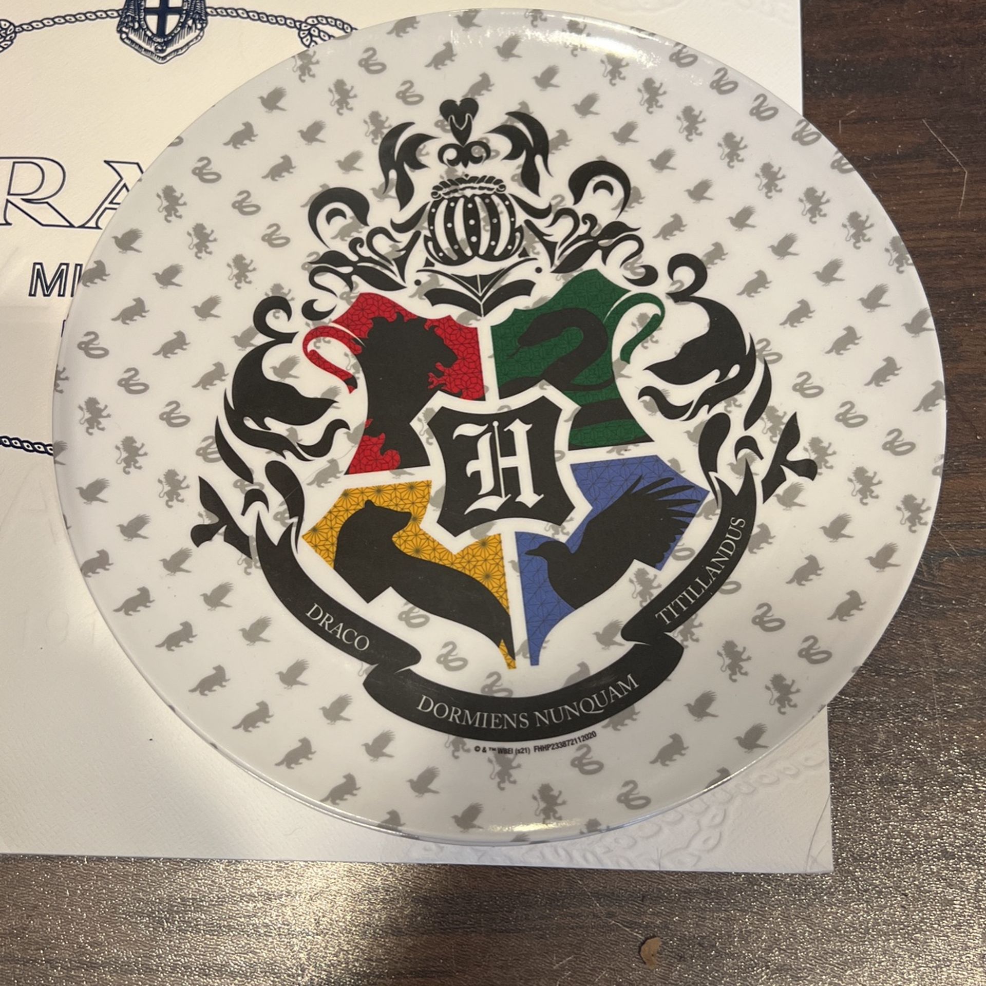 Harry Potter Plates (4pack)