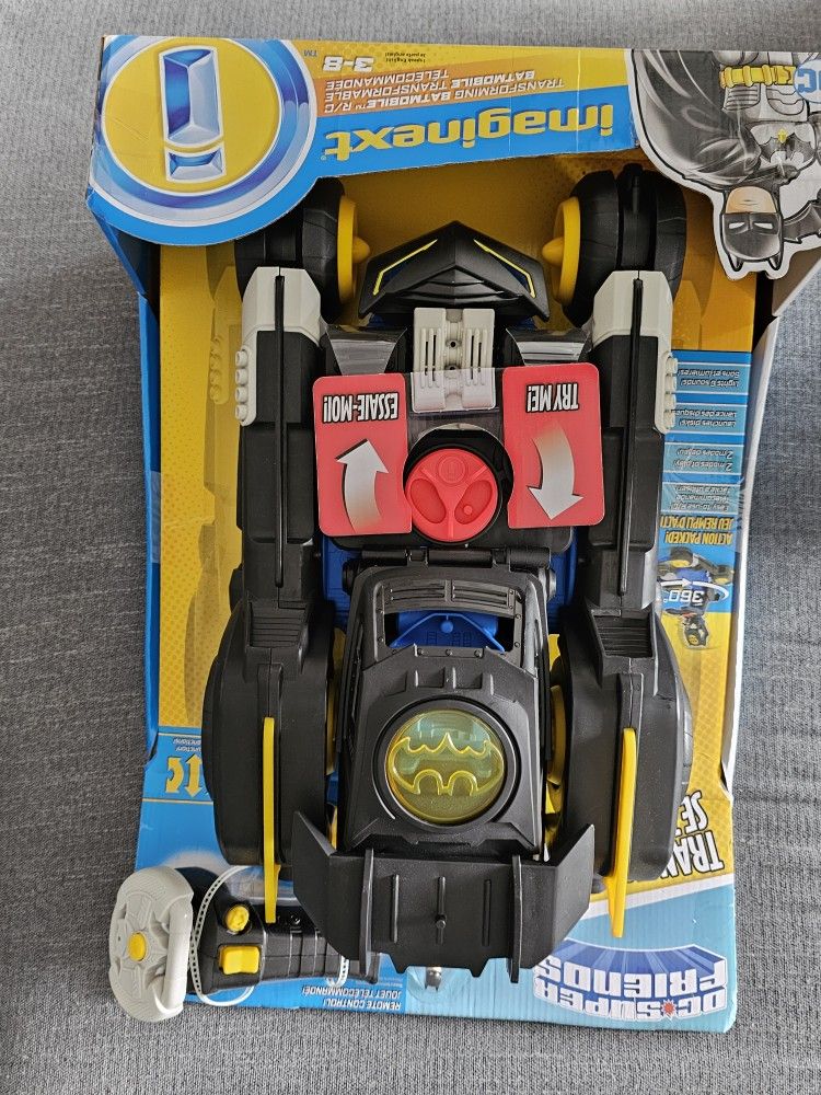 IMAGINEXT RC TRANSFORMING REMOTE CONTROL BATMOBILE