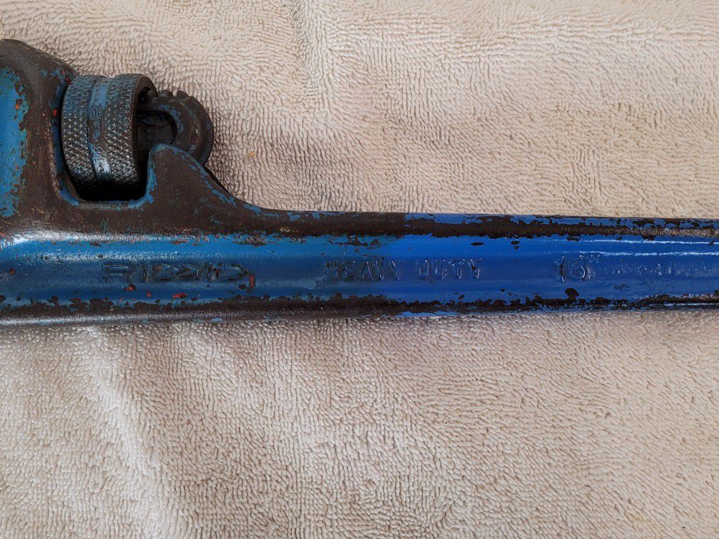 18" Ridgid Pipe Wrench