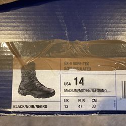 BATES GORE-TEX SIZE14 MEDIUM HIGH TOP BOOT