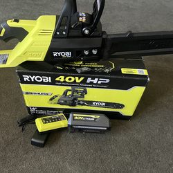 Ryobi chinsaw 40v