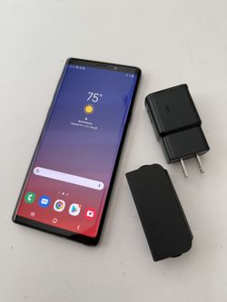 Unlocked Samsung Galaxy Note 9 128GB Black AT&T T-Mobile Metro PCs Cricket Verizon Straight Talk