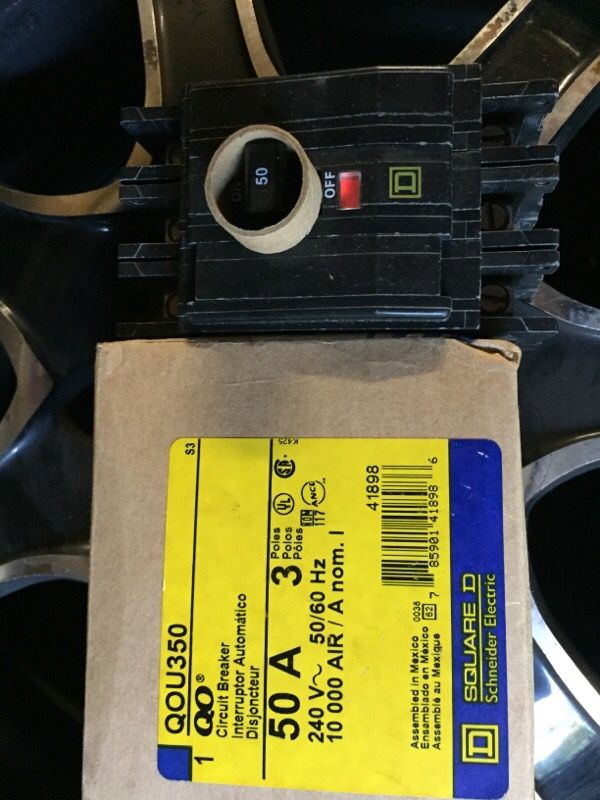 50 amp breaker