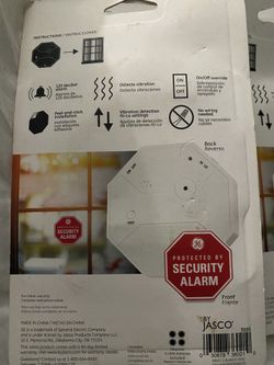 Glass window alarms