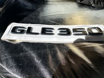 Black Emblem GLE 350