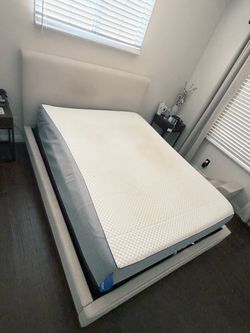 Queen Bed Frame  + Nectar Mattress